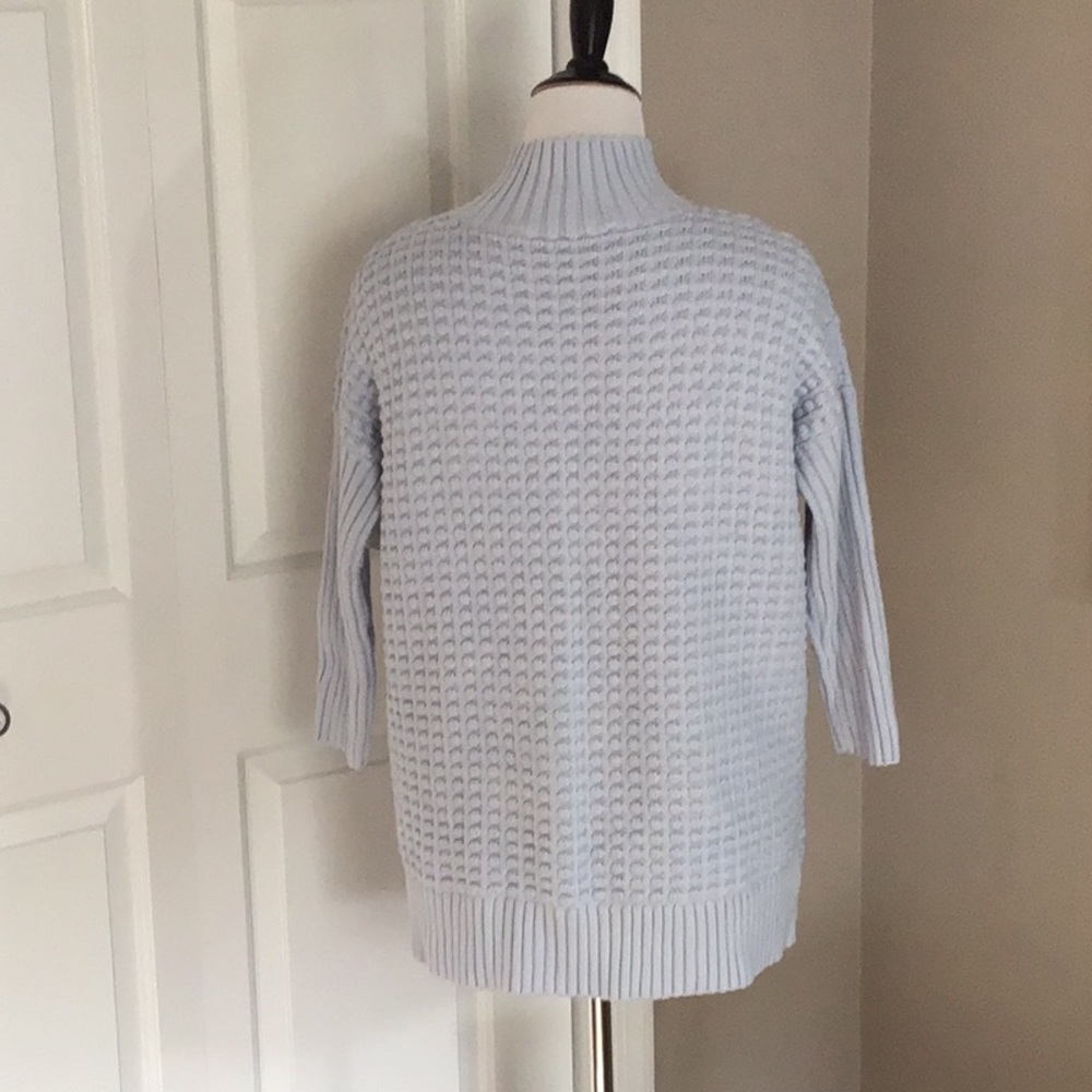 French Connection Light Blue Sweater - Picture 3 of 5
